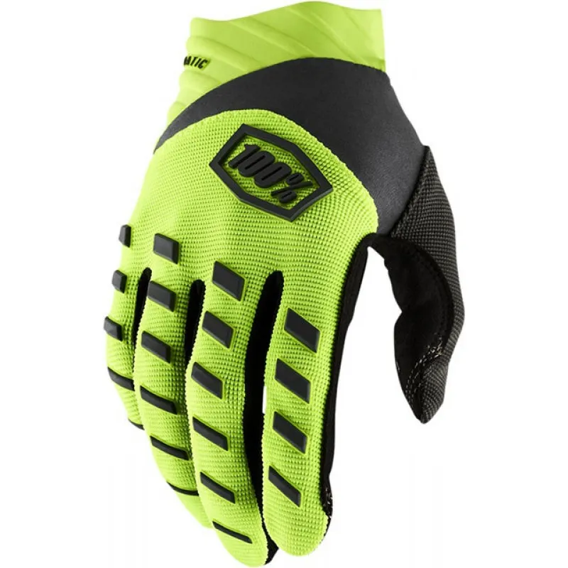 Bestseller Manusi motocross 100% AIRMATIC 22 NEON/YELLOW - Mărime: XL